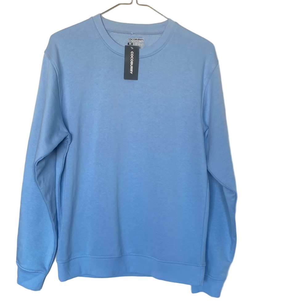 Cocoburry  Men’s Unisex Blue Sweater Size Medium NWT